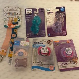 Binkies&clip set